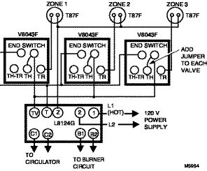 Honeywell V8043 Zone Valve Wiring Diagram - Wiring Diagram