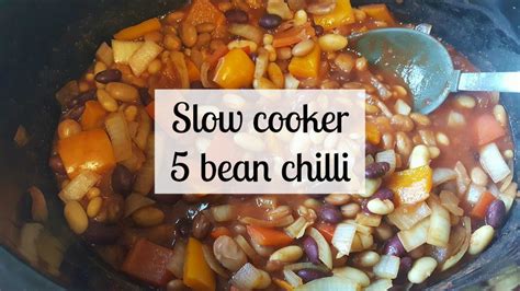 Slow Cooker 5 Bean Chilli Recipe Slimming World Friendly Stacey In The Sticks