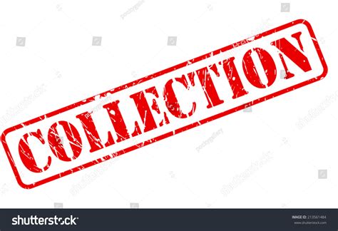 Collection Red Stamp Text On White Stock Vector Royalty Free