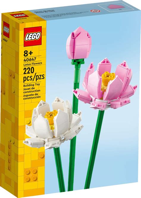 Customer Reviews LEGO Lotus Flowers Building Toy Set 40647 6442654