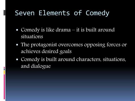 Ppt Elements Of Drama Comedy And Tragedy Powerpoint Presentation Id