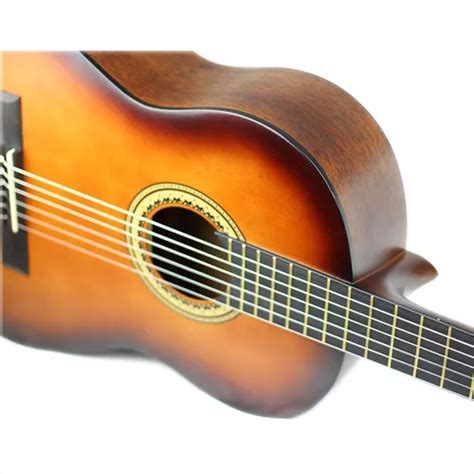 Guitarra Criolla Clasica Estudio Superior Satin Funda Orn