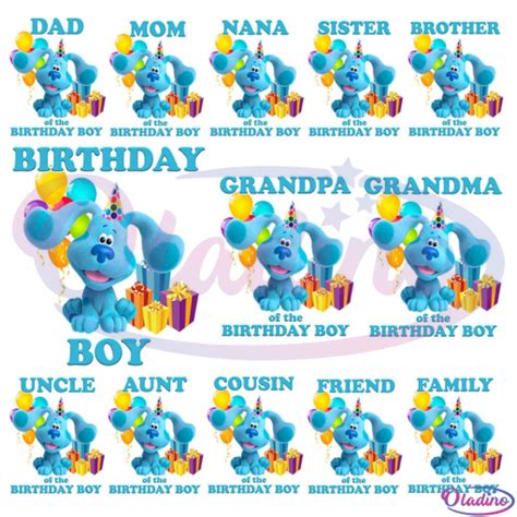 Blues Clues Bundle Svg Blues Clues Svg Blues Clues Birthday Etsy