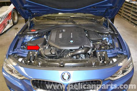 BMW F30 3 Series MAF Sensor Replacement Pelican Parts Technical Article