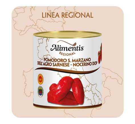 POMODORI PELATI SAN MARZANO DELLAGRO SARNESE NOCERINO DOP Alimentis Srl