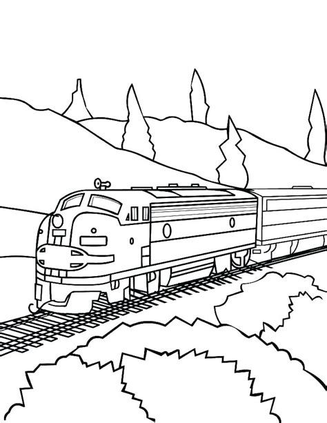 Train Coloring Pages at GetColorings.com | Free printable colorings ...