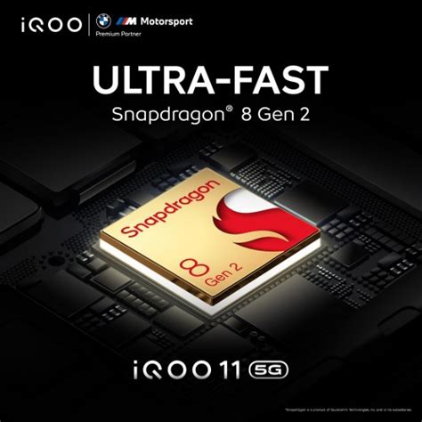 Iqoo 11 Với Snapdragon 8 Gen 2 Sắp Ra Mắt Tại Malaysia Có Thể Trang Bị