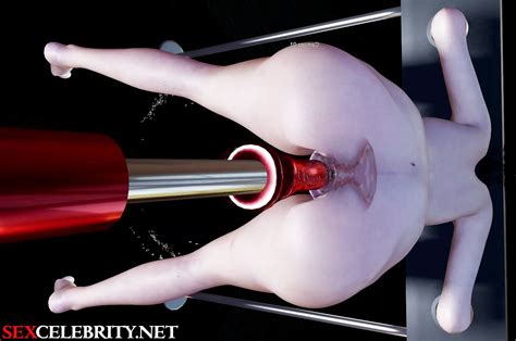 Chinese slut Yang Mi 杨幂 假色情片 has fun with a fuck machine PREMIUM SexCelebrity