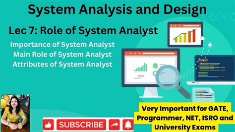 Lec 7 Role Of System Analyst What Skills Required For System Ayalyst Role Sdlc