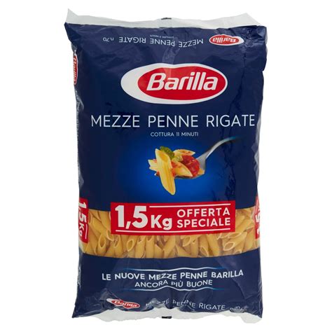 Barilla Mezze Penne Rigate N Cello Kg Everli