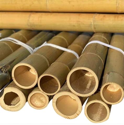 Natural Foot Moso Bamboo Pole For Building Garden Construction