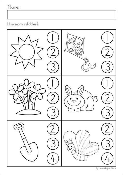 Spring Kindergarten Math And Literacy Worksheets And Activities Distance Learning Matemática