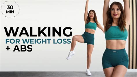 30 MIN WALKING EXERCISES FOR WEIGHT LOSS LOWER ABS Standing No