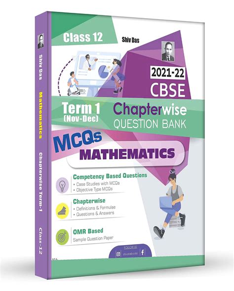 Shivdas Cbse Chapterwise Question Bank With Mcqs Class 12 Mathematics