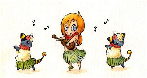 Pokemon Hula By Jay Bo On Deviantart