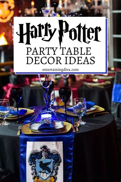 Harry Potter Table Decor Ideas