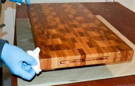 How To Finish And Maintain A Wood Cutting Board Or Butcher Block