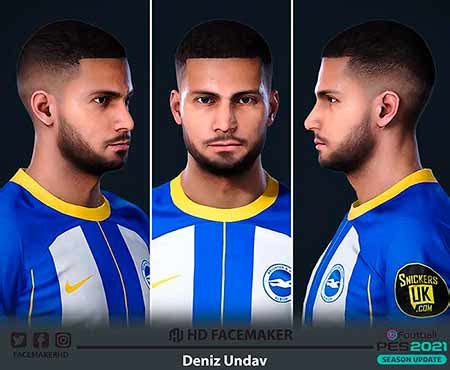 PES FILES RU On Twitter PES 2021 Deniz Undav Face 2023 By HD