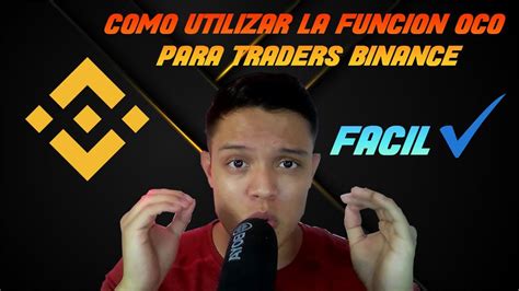 Aprende a Colocar Take Profit y Stop Loss con la función OCO de Binance