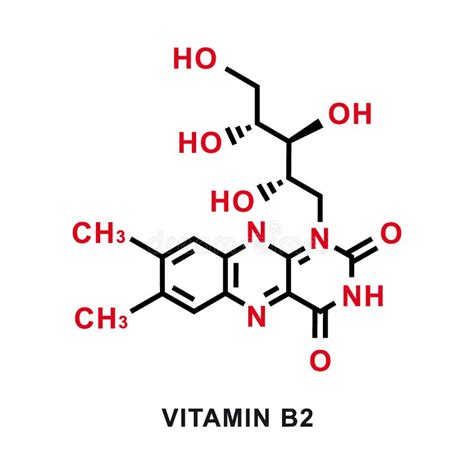 Vitamin B2 Chemical Structure