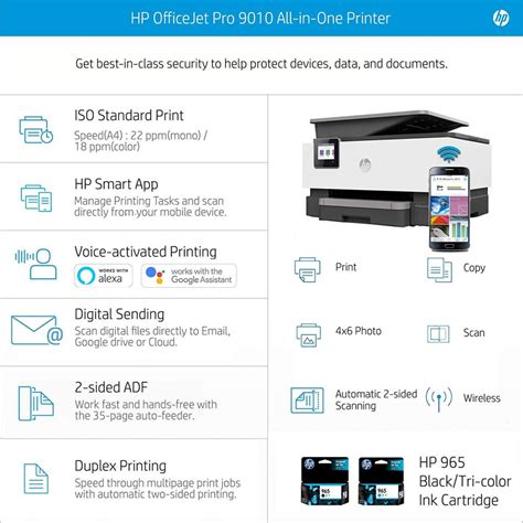 Hp Officejet Pro 9010 All In One Printer Printer Point