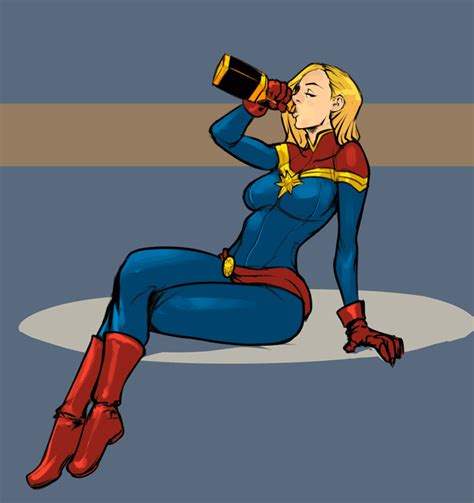 Captain Marvel Comm By Izra Hentai Foundry