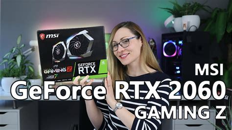 Msi Geforce Rtx 2060 Gaming Z Review Youtube