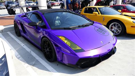 Bright Purple Custom Lamborghini Gallardo Exotic Car South Oc Cars