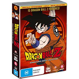 Dragon Ball Z Remastered Movie Collection Uncut Dvd Discs By