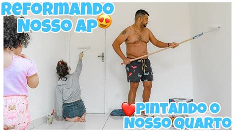 PINTAMOS NOSSO QUARTO NOSSO ARMÁRIO NOVO MONTADO YouTube