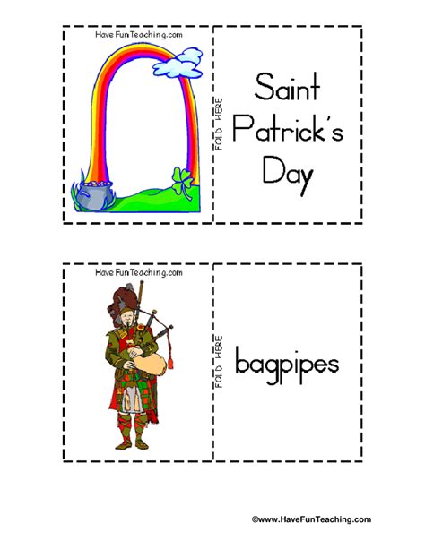 St Patrick S Day Flash Cards By Teach Simple