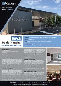 Poole Hospital New Main Entrance & Welcome Hub