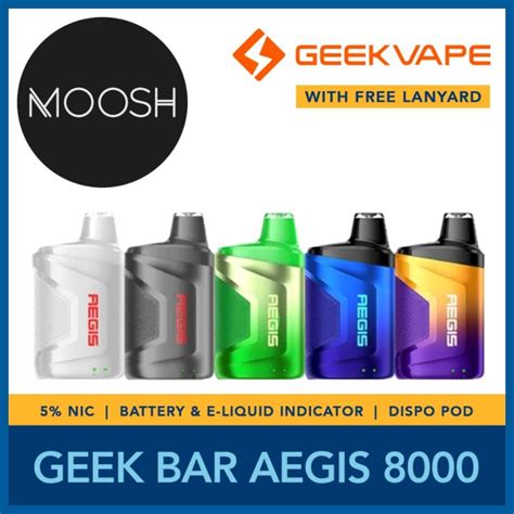 Geek Bar Aegis 8000 Dispo Pod Lazada Ph