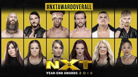 Nxt Year End Awards Categories Nominations Itn Wwe