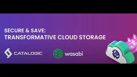 Webinar Secure And Save Transformative Cloud Storage Solutions Dpx And Wasabi Youtube