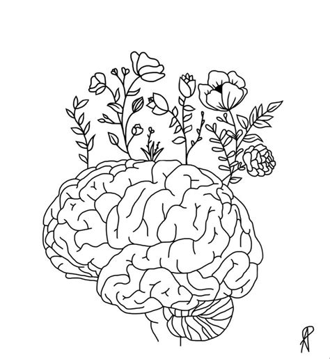 Pin On Boredpanda In Brain Tattoo Flower Brain Tattoos Brain