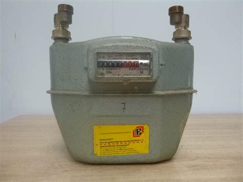 Gasmeter Jb Rombach G4 1984 Bronnenboek