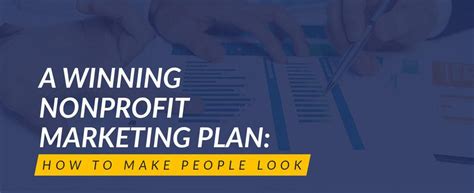 Nonprofit Marketing Plan Key Steps Free Templates