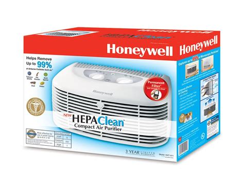 Honeywell Hht Hepa Clean Compact Air Purifier Sq Ft Free