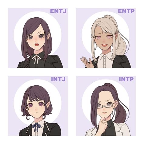 Analysts As Anime Girls Mbti Character Mbti Relationships Mbti