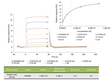 Crebbp Bromodomain Spr Assay Service Reaction Biology