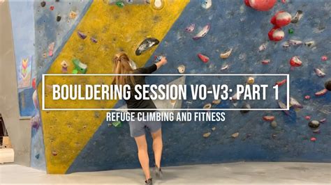 Bouldering Session Climbing V0 3 Part 1 Shortpeoplebeta Youtube