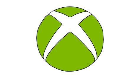 Xbox Symbol Drawing at GetDrawings | Free download