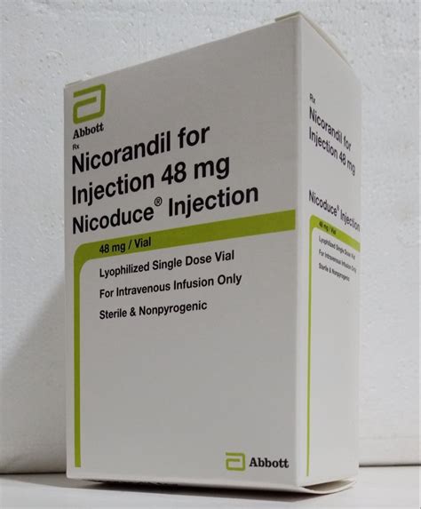 Nicorandil Injection PHARMIKA INDIA PVT LTD