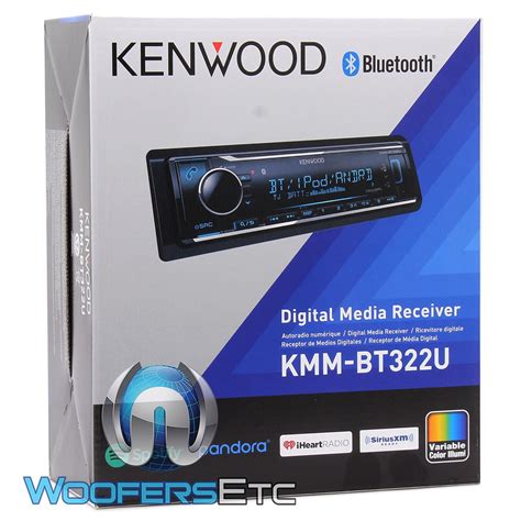 Kenwood Kmm Bt U In Dash Din Digital Media Receiver With Usb Interface