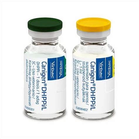 Canigen Dhppi/ L Dog Vaccine at ₹ 500/vial | Nobivac DHPPI Vaccine in ...