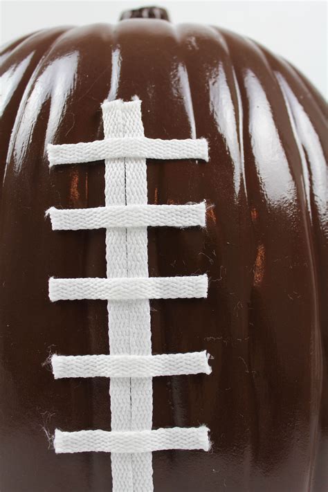 DIY Football Pumpkins - Let's Mingle Blog