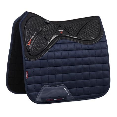 Lemieux X Grip Twin Sided Silicone Dressage Square Navy