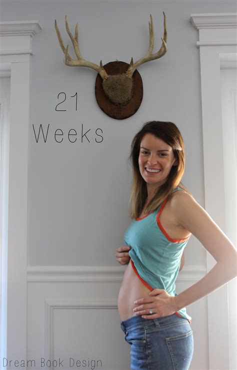 21 Weeks Pregnant Dream Book Design