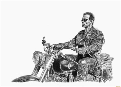 Fondos De Pantalla Terminator 2 Obra De Arte Dibujo Cyborg